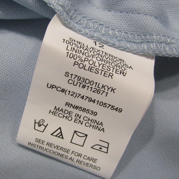 NEW Speechless Blue Embroidered Flower Dress 12 - Picture 5 of 5